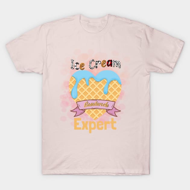 Ice Cream Expert T-Shirt by Printashopus